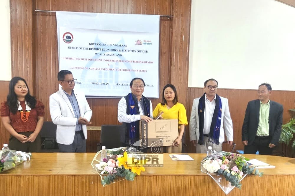 Wokha district launches Aadhaar enrolment for children aged 0–5