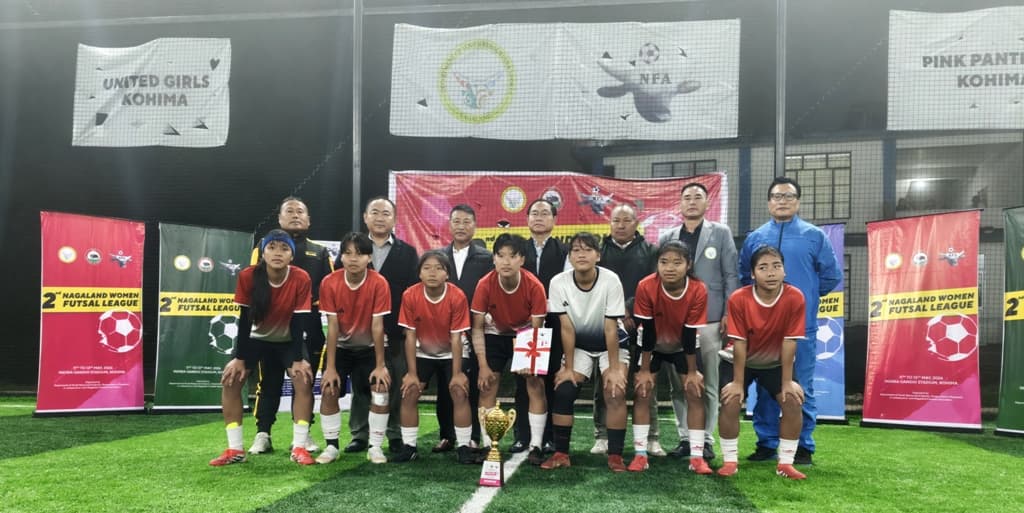 Kohima Red Tigresses clinch Nagaland Women Futsal League title