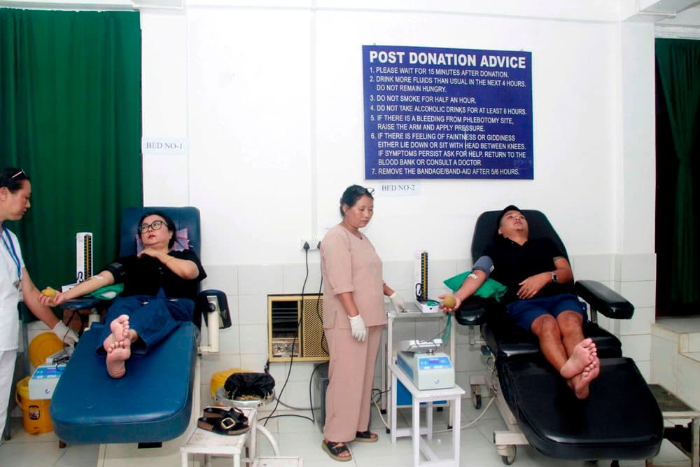 Imkongliba Memorial District Hospital observes World Blood Donor Day
