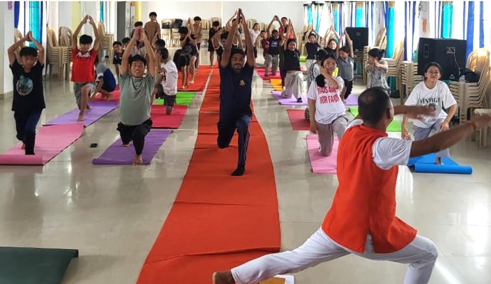International Day of Yoga: Mass yoga sessions conducted across Nagaland