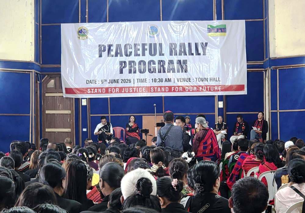 Rally held in Tuensang against child abuse, justice demanded