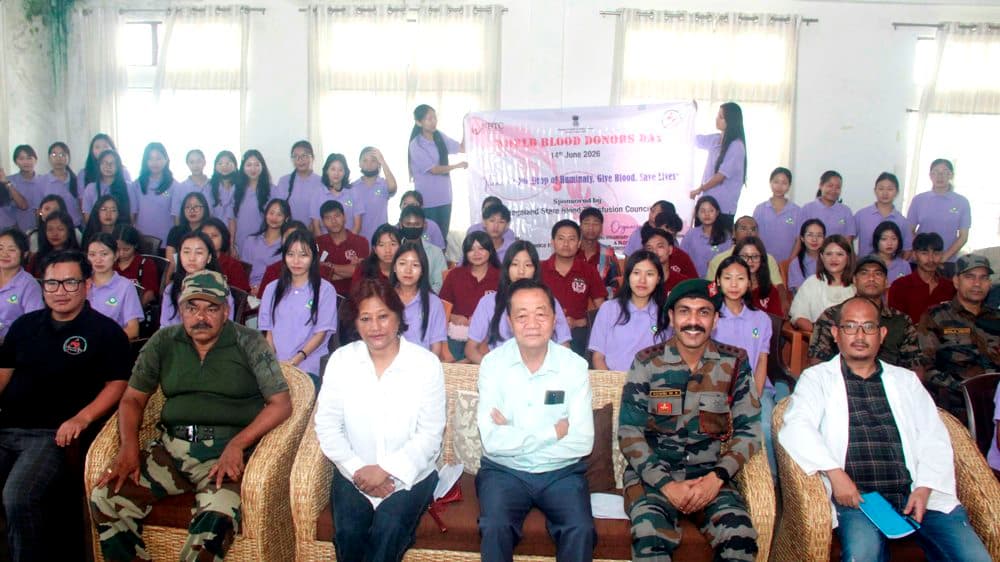 Imkongliba Memorial District Hospital observes World Blood Donor Day
