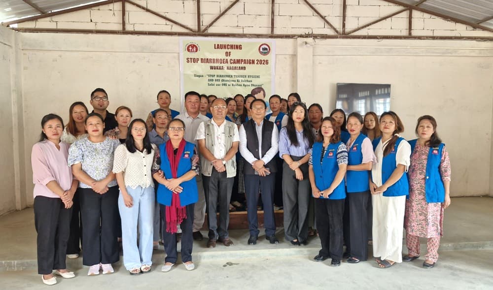 Stop Diarrhoea Campaign 2026 launched in multiple districts of Nagaland
