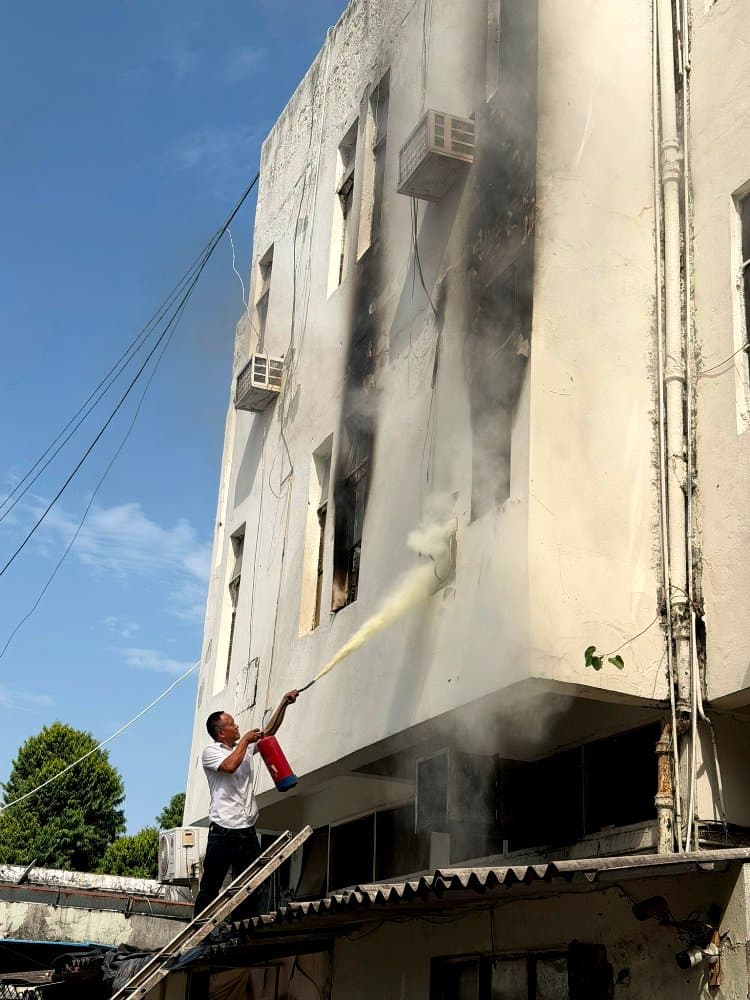 Fire at Nagaland House in Delhi contained; no casualties reported