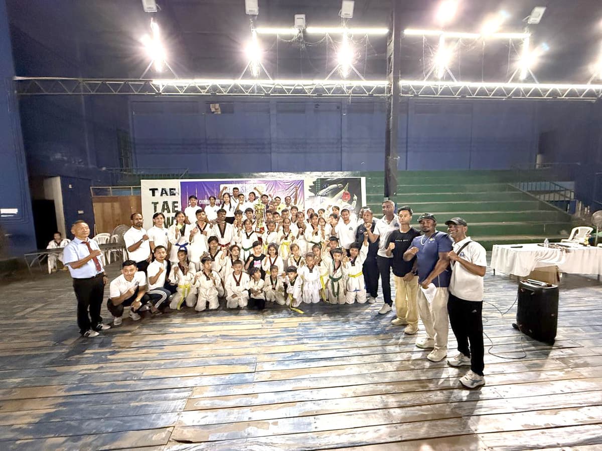 240 players compete in Dimapur District Taekwondo Association district championship