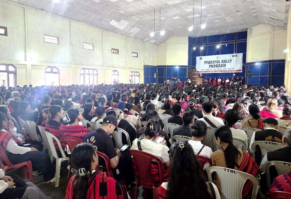 Rally held in Tuensang against child abuse, justice demanded