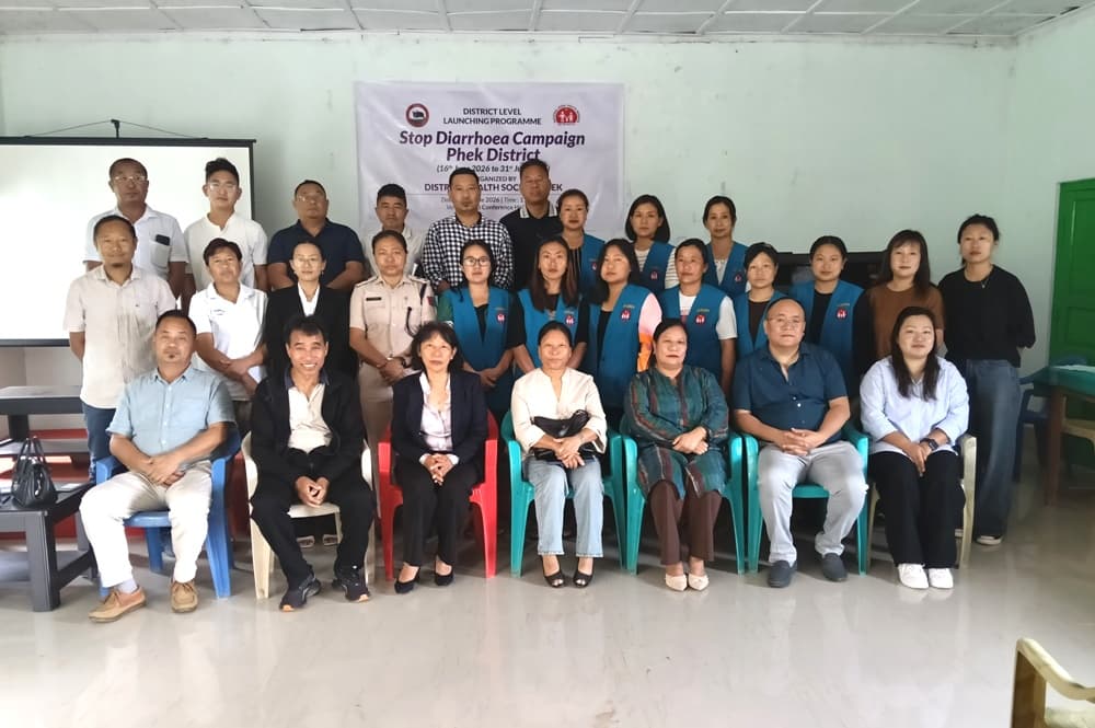 Stop Diarrhoea Campaign 2026 launched in multiple districts of Nagaland