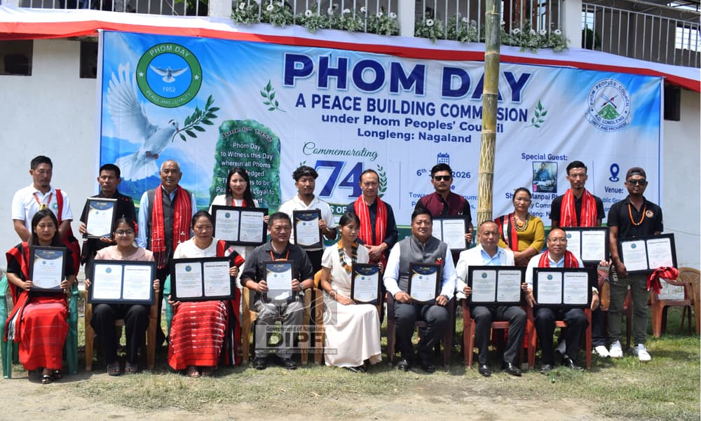 74th Phom Peace Day observed in Longleng, Kohima