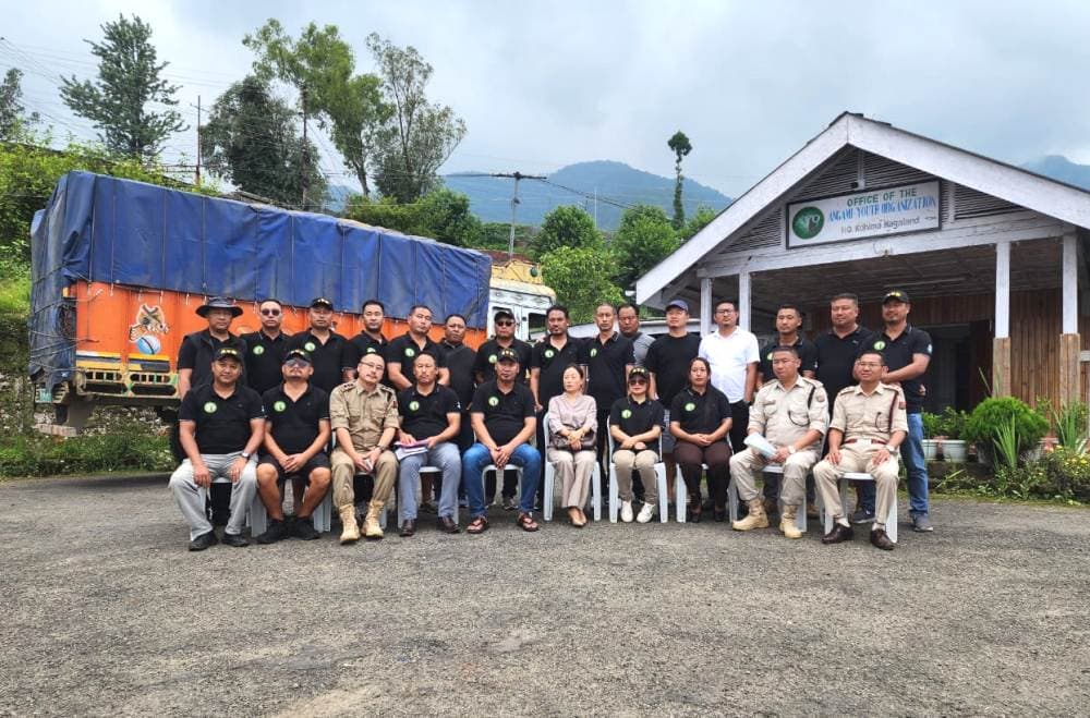 Angami Youth Organisation alleges smuggler-enforcement nexus after liquor seizure near Jotsoma