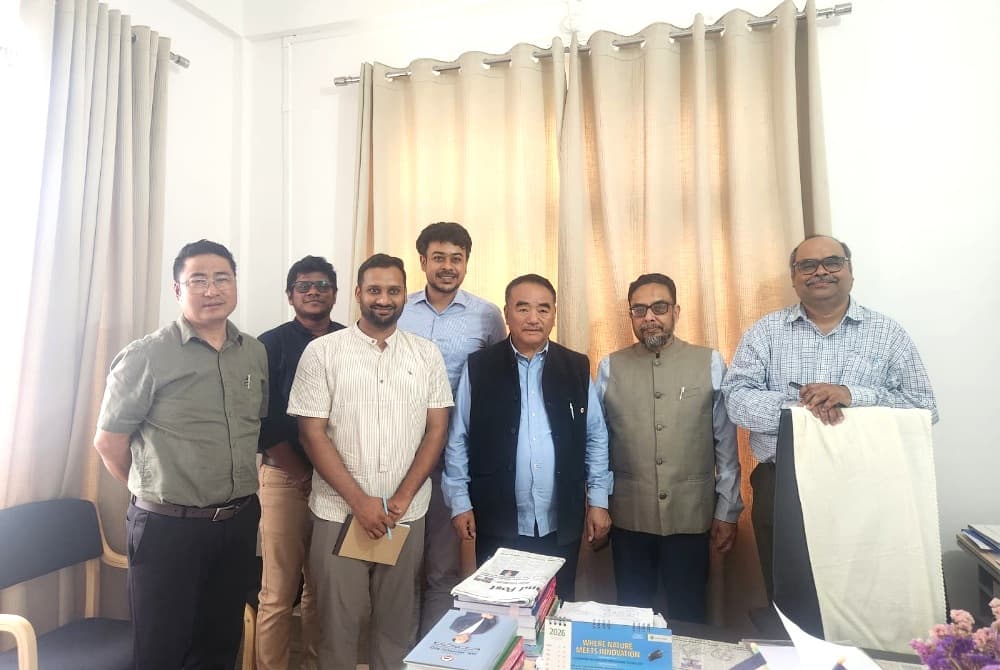 Land Resources Advisor holds meeting with Asian Development Bank consultants in Kohima