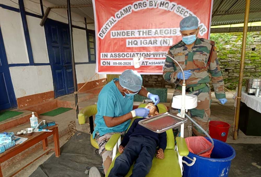 Assam Rifles holds healthcare and awareness initiatives in Nagaland