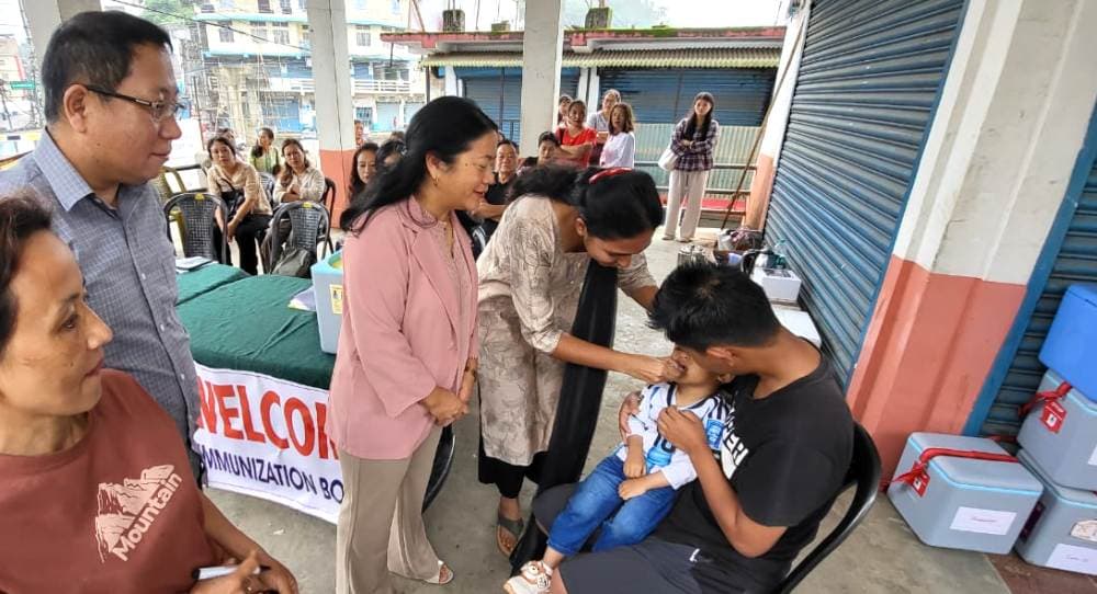 NID polio campaign launched across Nagaland districts