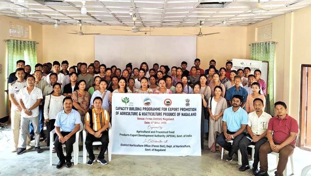 Capacity-building programme on agri exports held at Jalukie