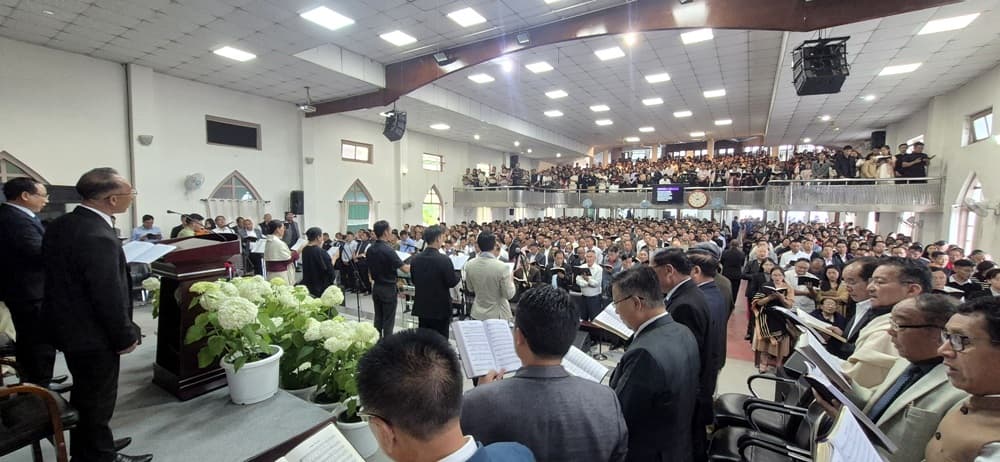 Chakhesang Baptist Church Kohima celebrates Father's Day