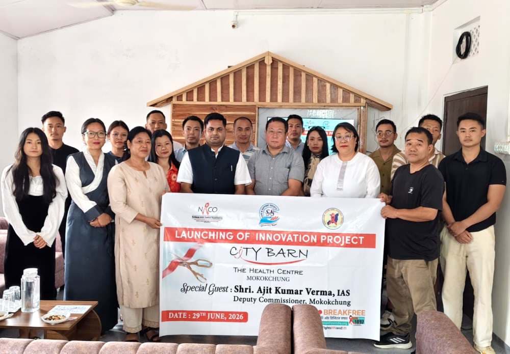 CiTY BARN - The Health Centre launched in Mokokchung