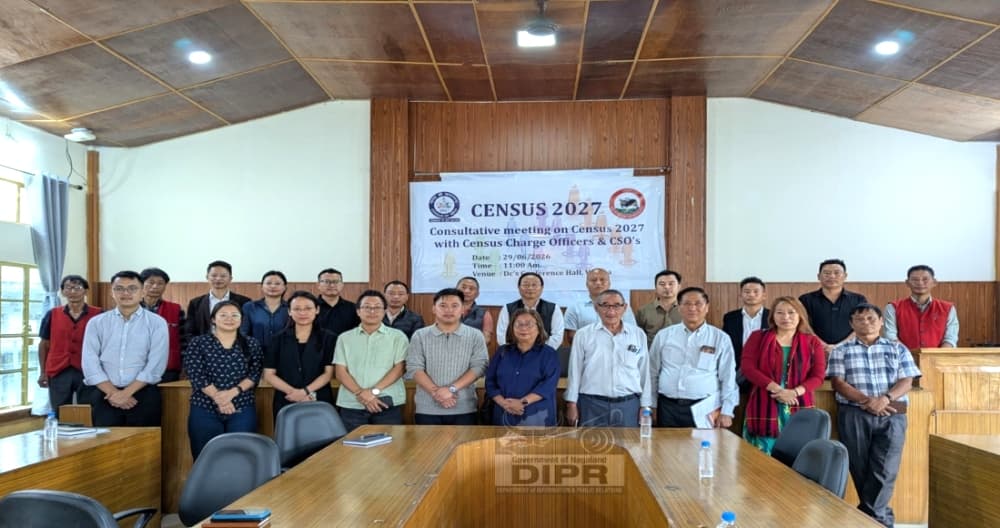 Consultative meeting with CSOs on Census 2027 held in Wokha