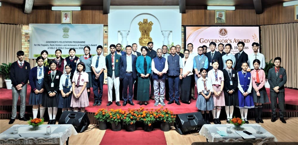 Nagaland Governor's Awards for Meritorious Students conferred on toppers