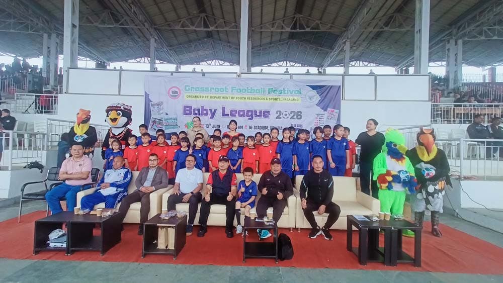 Grassroots Football Festival Baby League 2026 draws over 400 in Kohima