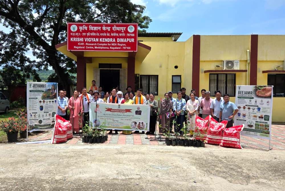 KVK Dimapur conducts 'Khet Bachao Abhiyaan' awareness programme