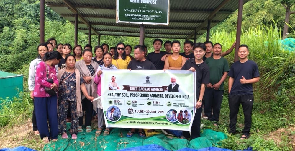 Khet Bachao Abhiyaan reaches over 1,800 farmers in Zunheboto