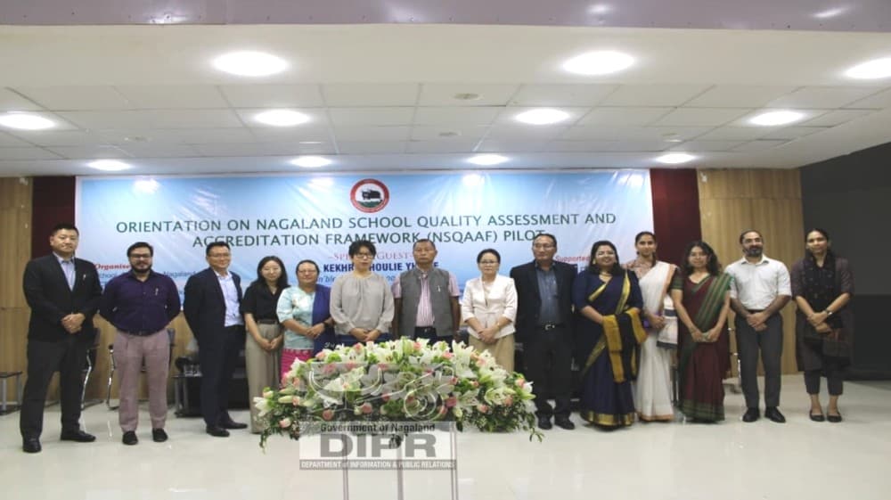 NSQAAF pilot launched to improve school quality in Nagaland