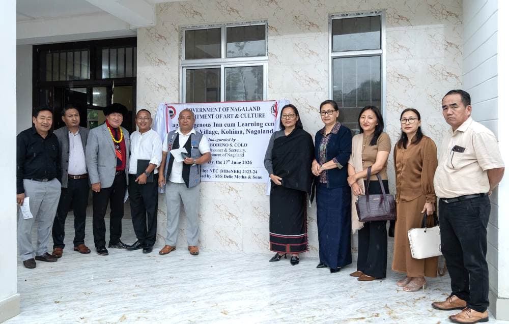 Naga Indigenous Inn-cum-Learning Centre inaugurated at Phesama village