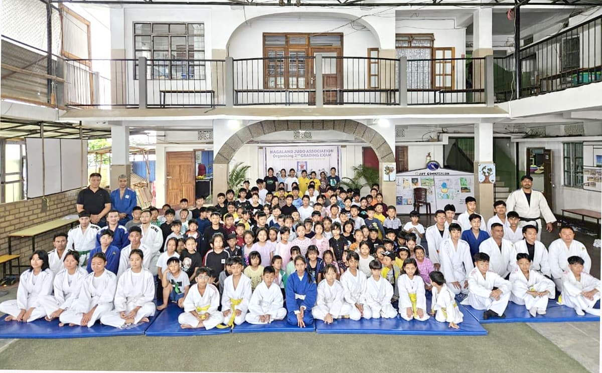 Nagaland Judo Association conducts second Judo Ranking Event in Mokokchung