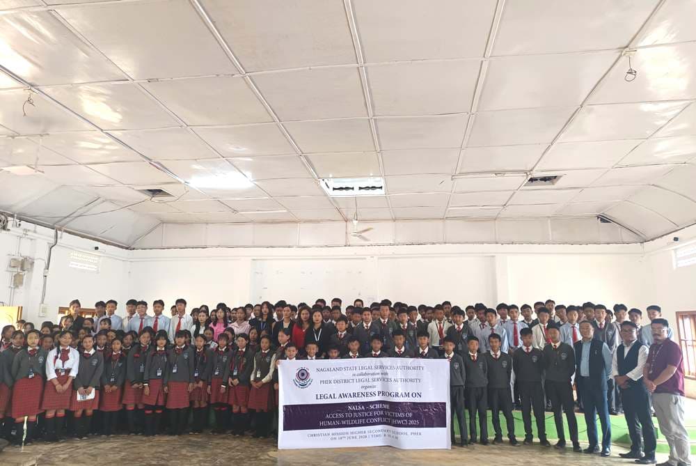 Phek students sensitised on legal rights in wildlife conflict cases