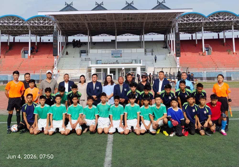 Pre-Subroto International Tournament (Zone-I) begins in Kohima