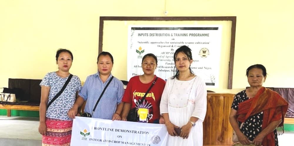 SAS Nagaland University hosts training on sesame cultivation