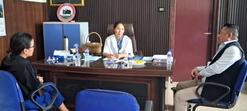 Tongpang Jamir assesses voting accessibility for PwDs in Chümoukedima