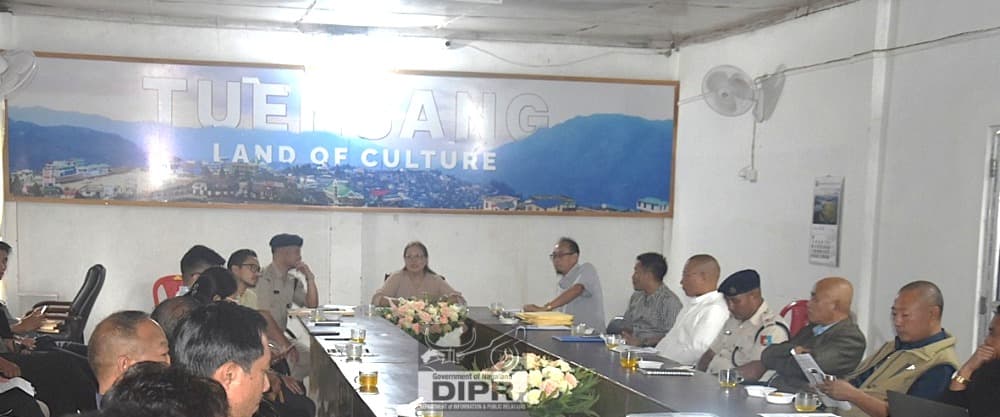 Tuensang DPDB discusses waste management, cybersecurity