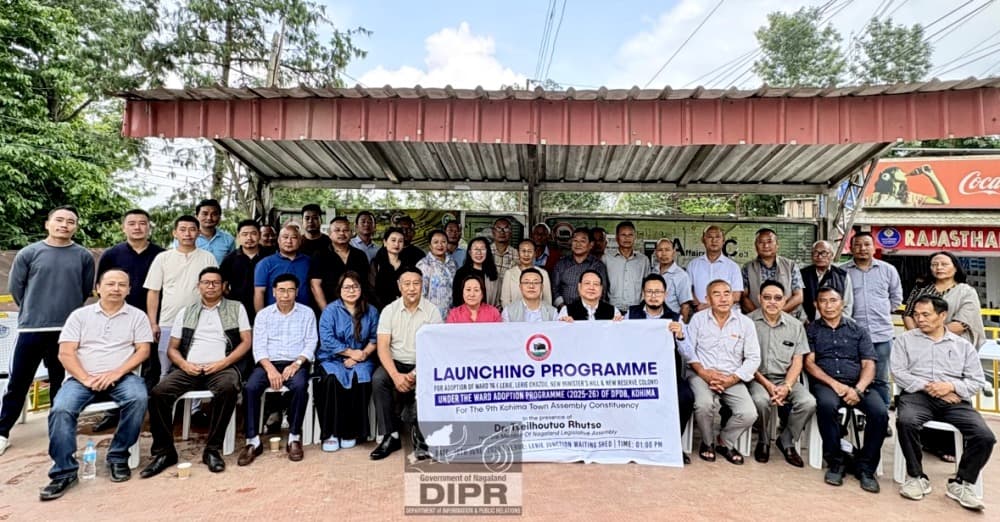 Ward 16 in Kohima adopted under DPDB Ward Adoption Programme