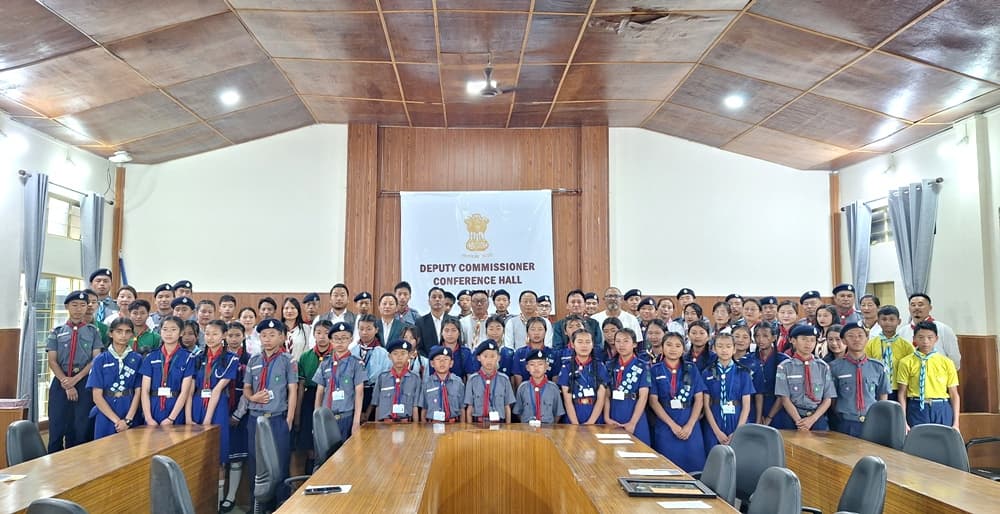 Wokha District Bharat Scouts & Guides inducts new office bearers