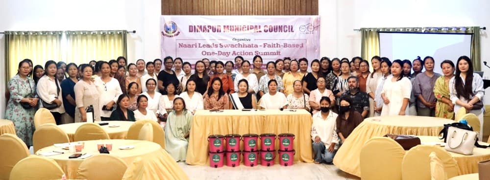 Women church leaders join DMC waste management summit in Dimapur
