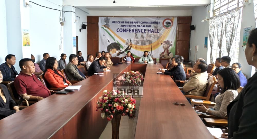 Zunheboto DDMA reviews monsoon preparedness measures