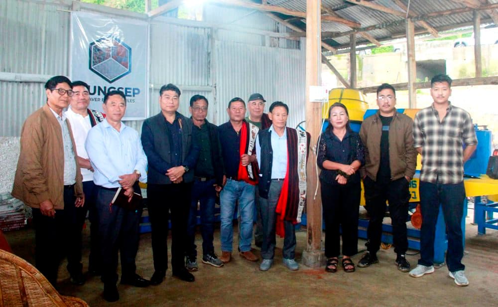 Lunsep Paver Block & Tiles Factory inaugurated in Mokokchung