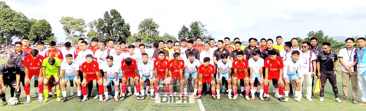 Aizawl FC, Mon XI play exhibition match under ‘Football for Peace’ theme