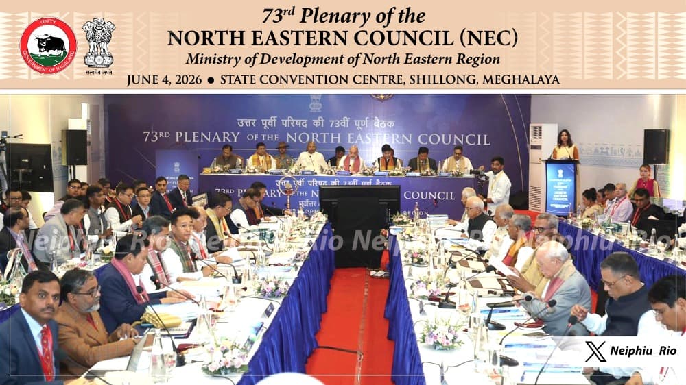NEC plenary session: Rio seeks 14 flyovers, airport, IIT and AIIMS for Nagaland