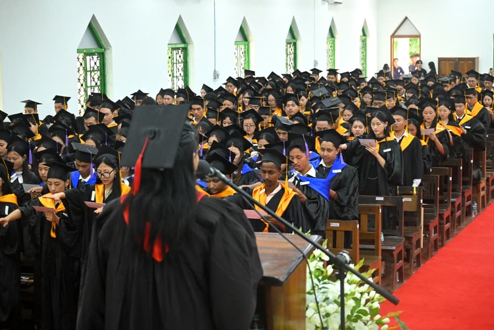 Patkai Christian College hosts graduation ceremony