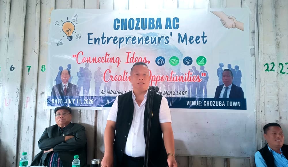 Nagaland: Advisor Kudecho Khamo urges youth to embrace entrepreneurship