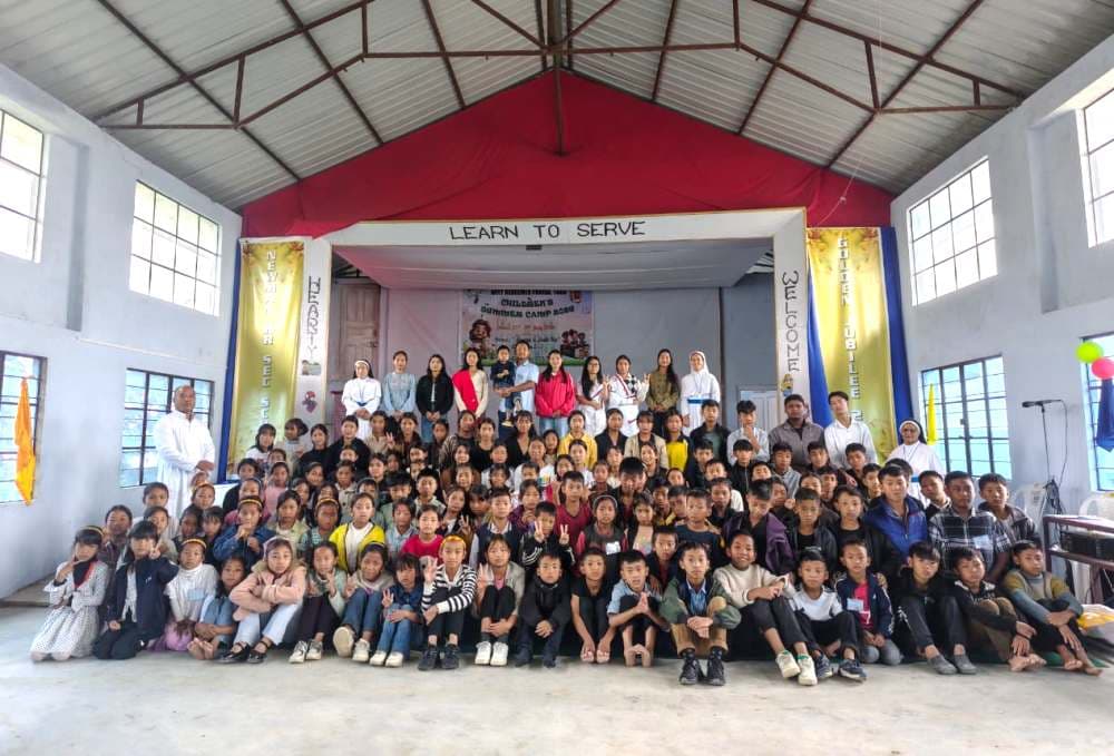 Catholic Youth Association Tobu holds children's summer camp at Holy Redeemer Parish