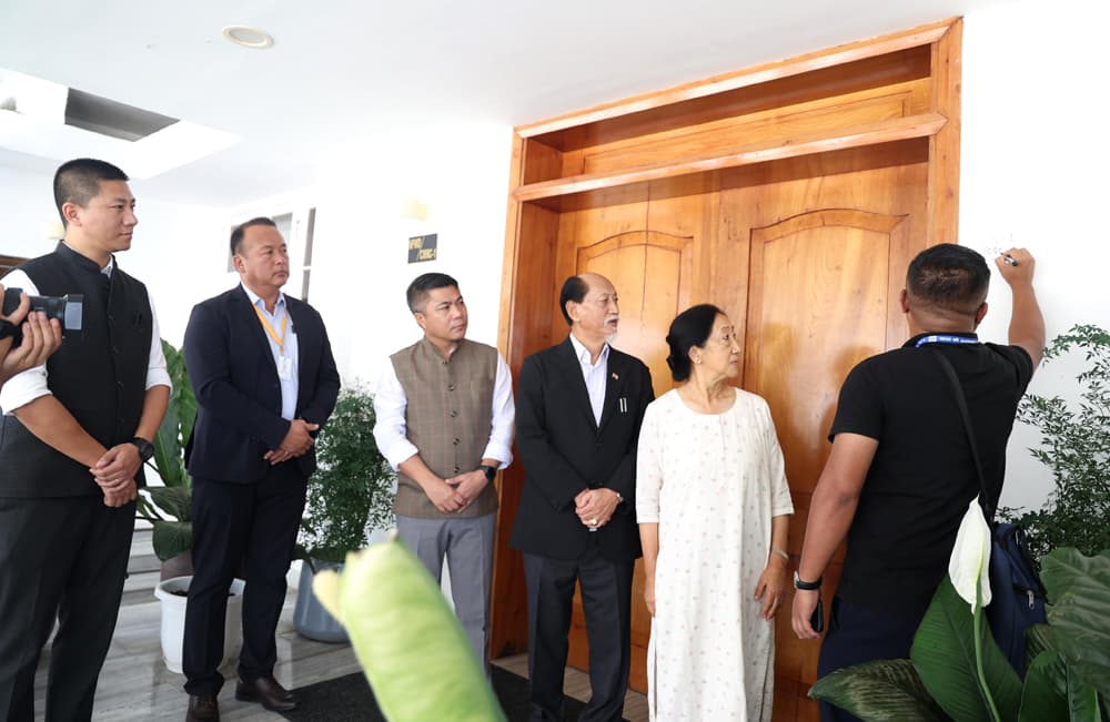 Nagaland: Census 2027 HLO conducted at CM Rio’s Kohima residence