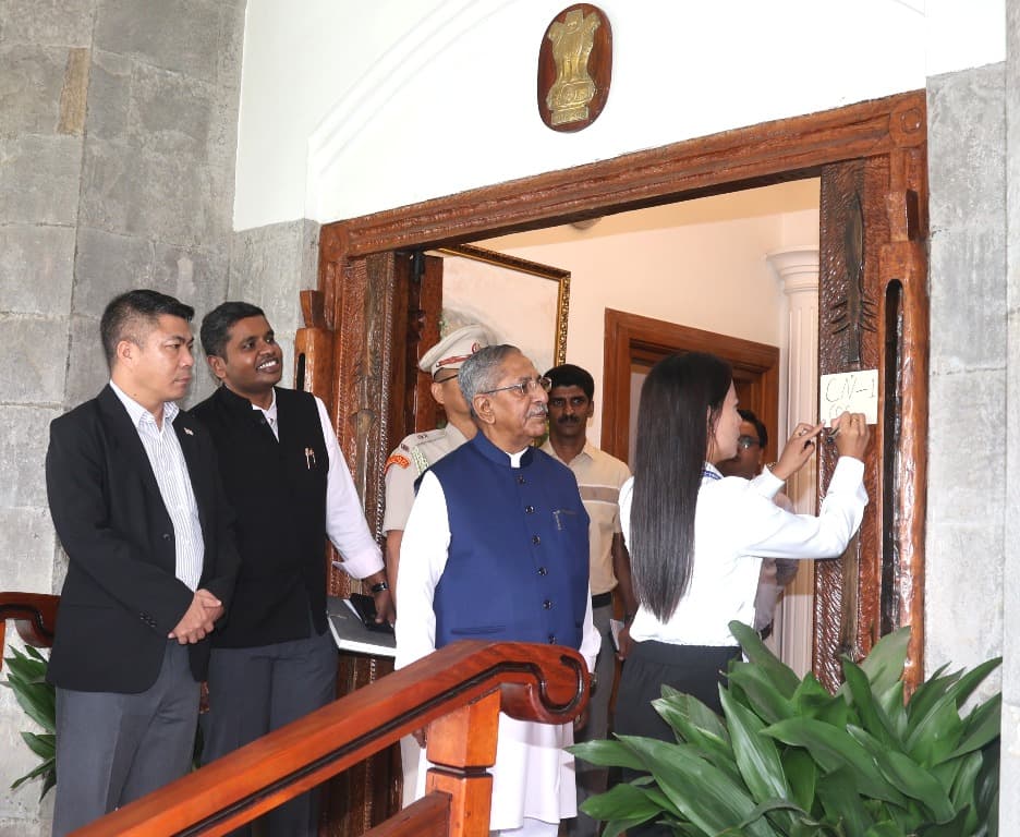 Nagaland: Census 2027 gets underway with house listing at Lok Bhavan