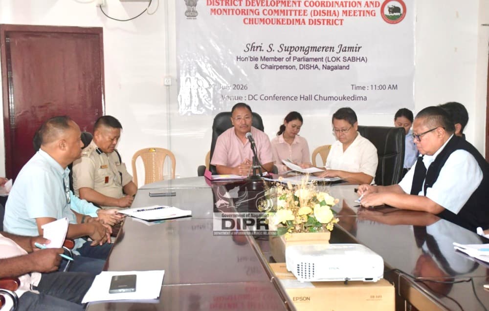 DISHA reviews implementation of central schemes in Chümoukedima