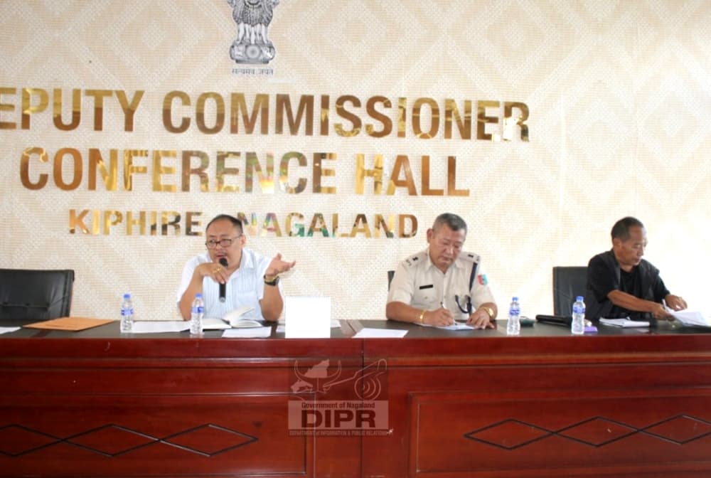 DPDB meetings held in Kiphire, Tuensang; Longkhim SDPDB scheduled