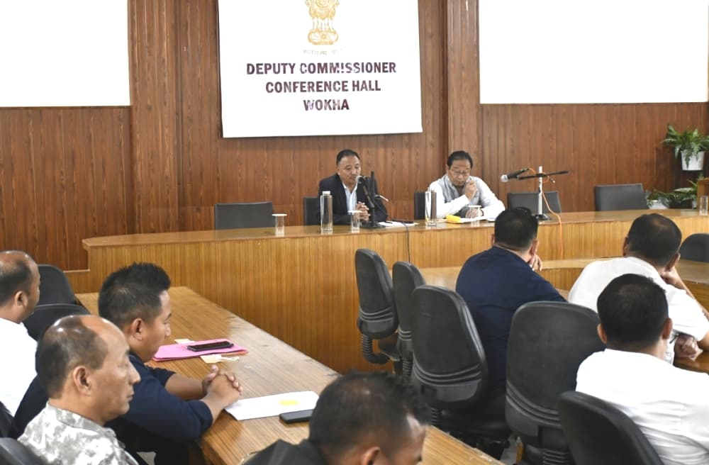 Departments present progress, challenges at Wokha DISHA meeting