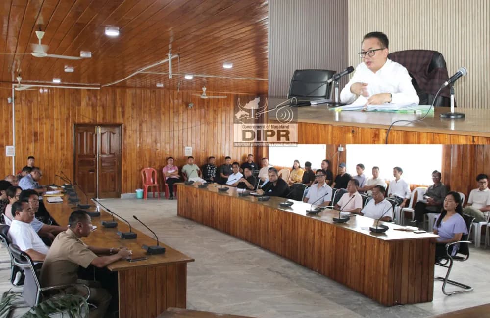 Dimapur, Peren hold preparatory meetings for Independence Day