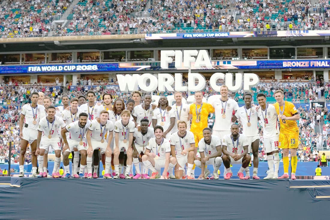 Bukayo Saka's hat trick lifts England past France 6-4 in wild World Cup third-place game