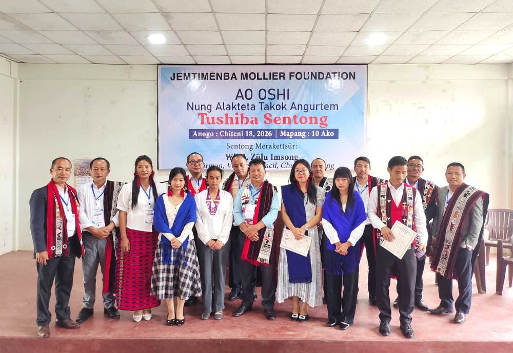 Jemtimenba Mollier Foundation honours 5 students for excellence in Ao literature